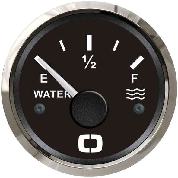 Indicatore livello acqua 10-180 ohm - Nero/Lunetta Lucida