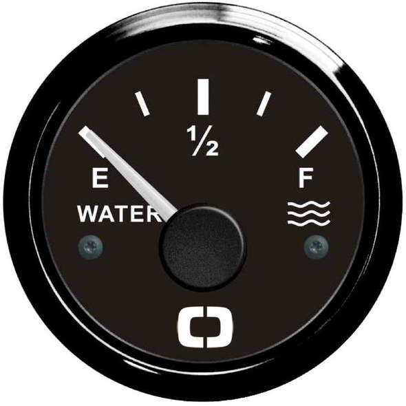 Indicatore livello acqua 10-180 ohm - Nero/Lunetta Nera