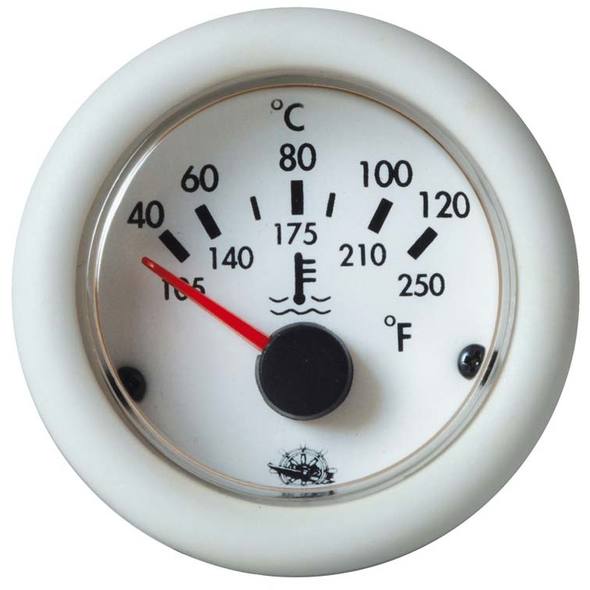 Indicatore Temperatura Olio 150° Bianco 12 V.
