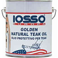 Iosso Golden Natural Teak Oil 4 lt.