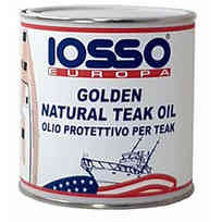 Iosso Golden Natural Teak Oil 750 ml.