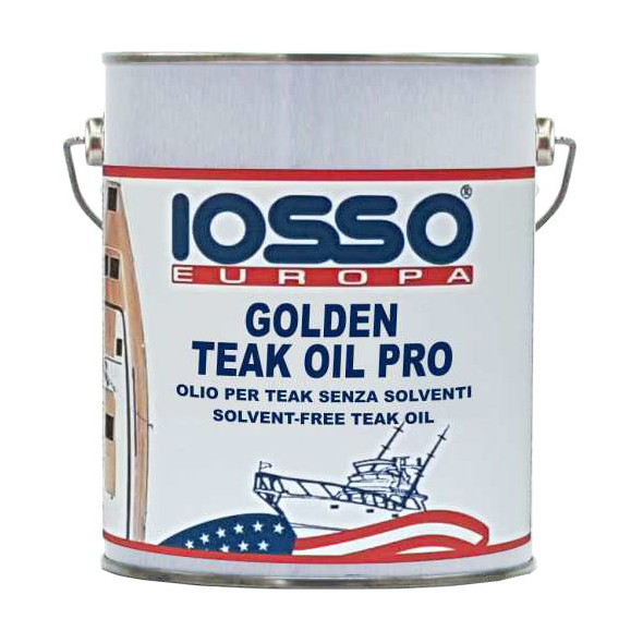 Iosso Golden Teak Oil Pro 4 lt.
