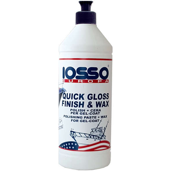 Iosso Quick Gloss Finish & Wax Polish con Cera 1 lt.