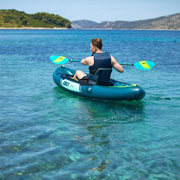 Jobe Kayak Gonfiabile Gama 2 Posti - Verde atlantico