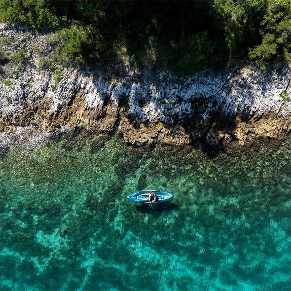 Jobe Kayak Gonfiabile Gama 2 Posti - Verde atlantico