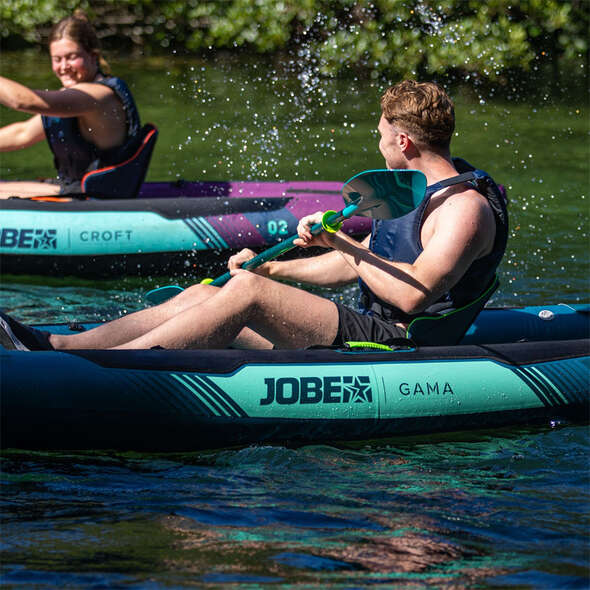 Jobe Kayak Gonfiabile Gama 2 Posti - Verde atlantico