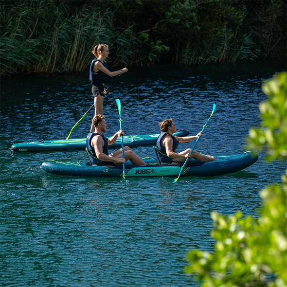 Jobe Kayak Gonfiabile Gama 2 Posti - Verde atlantico