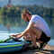 Jobe Sacca Cargo Net per SUP - Teal