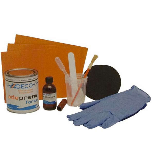 Kit riparazione per battelli in Neoprene Arancio