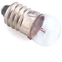 Lampadina incandescenza attacco E10 12V