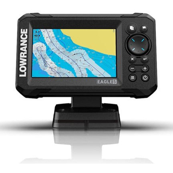 Lowrance GPS/ECO Eagle 5" con Trasduttore 83/200 HDI