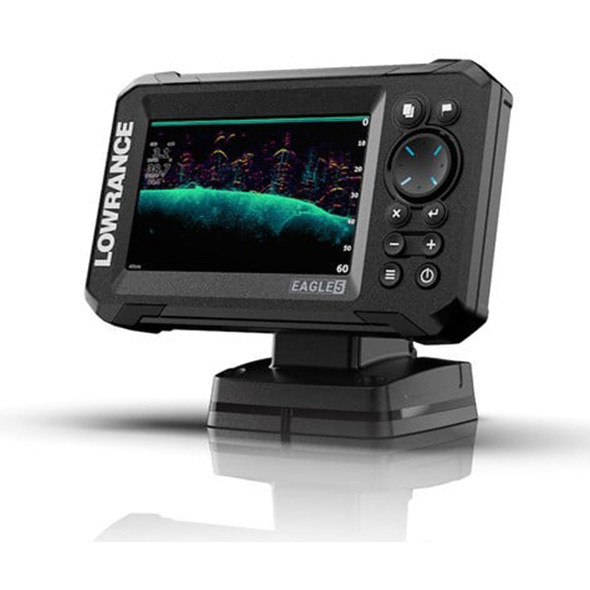 Lowrance GPS/ECO Eagle 5" con Trasduttore Splitshot HD