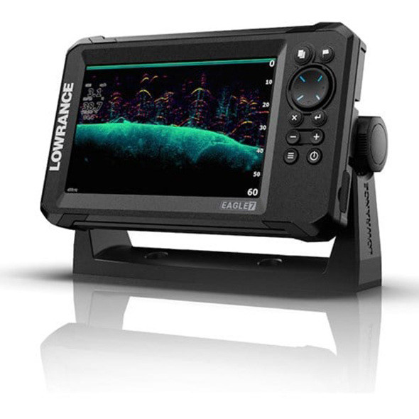 Lowrance GPS/ECO Eagle 7" con Trasduttore 50/200 HDI