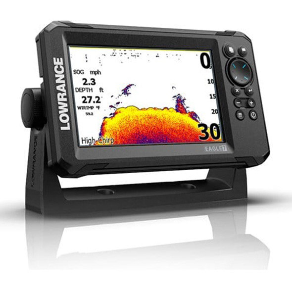 Lowrance GPS/ECO Eagle 7" con Trasduttore 83/200 HDI