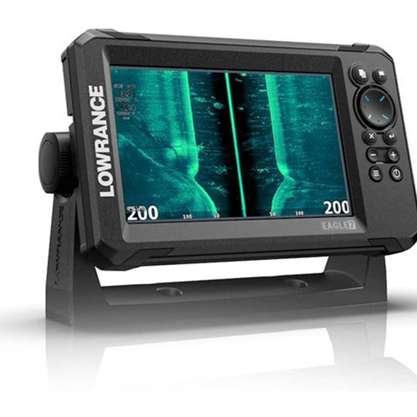 Lowrance GPS/ECO Eagle 7" con Trasduttore Tripleshot HD