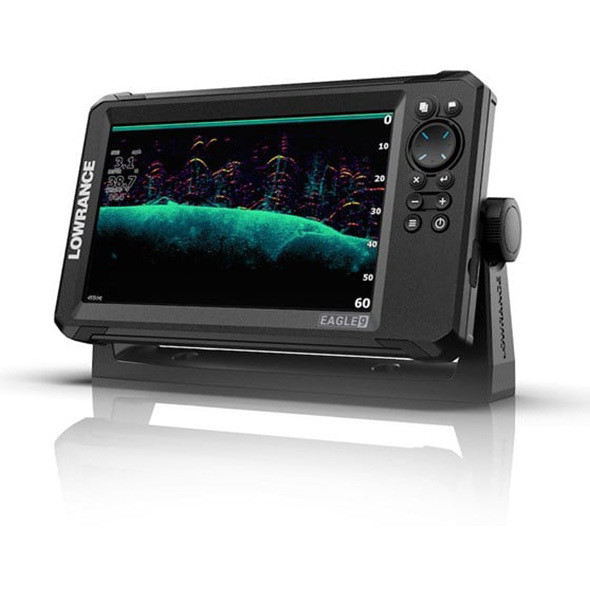 Lowrance GPS/ECO Eagle 9" con Trasduttore 50/200 HDI