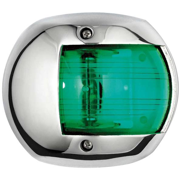 Luce di via “Compact 12” inox laterale verde 112,5°