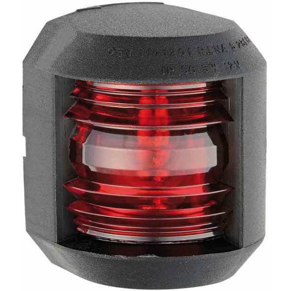 Luce di via “Utility Compact” Cassa nera Luce rossa 112,5°