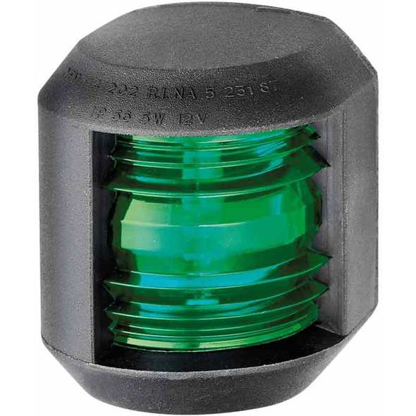 Luce di via “Utility Compact” Cassa nera Luce verde 112,5°