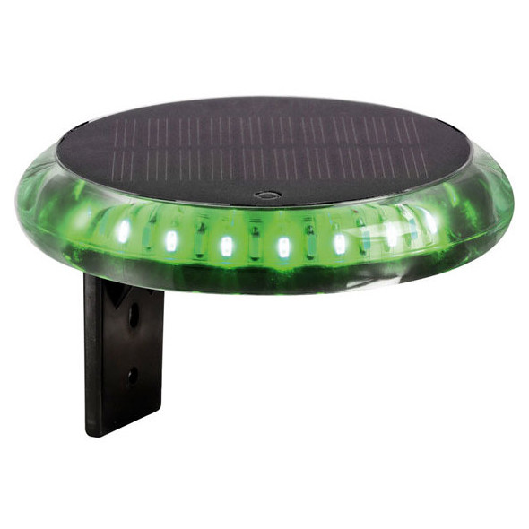Luce Segnaletica LED a ricarica solare - Verde