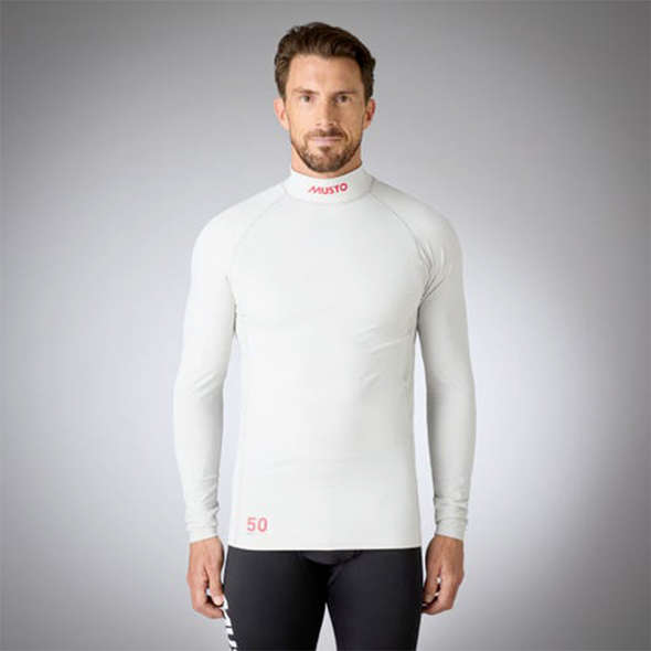 Maglia Tecnica Musto maniche lunghe Flexlite - Platinum