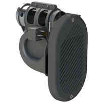 Marco Tromba Pneumatica ad incasso HR1/B 24V - Nero