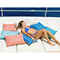 MB Aruba Set Cuscini 45x45 2 pz. Waterproof - Sabbia