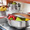 MB Batteria Pentole Acciaio Inox 7 pz.	