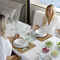 MB happy set bicchieri champagne 6 pz. - Natural