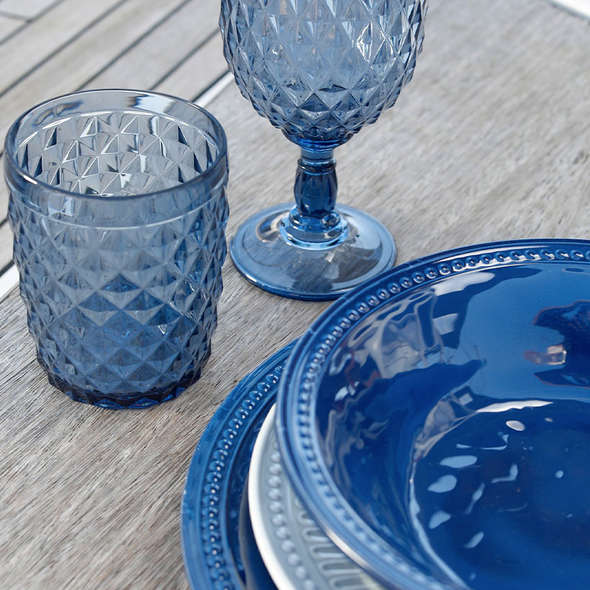 MB harmony set piatti piani 6 pz - Blu