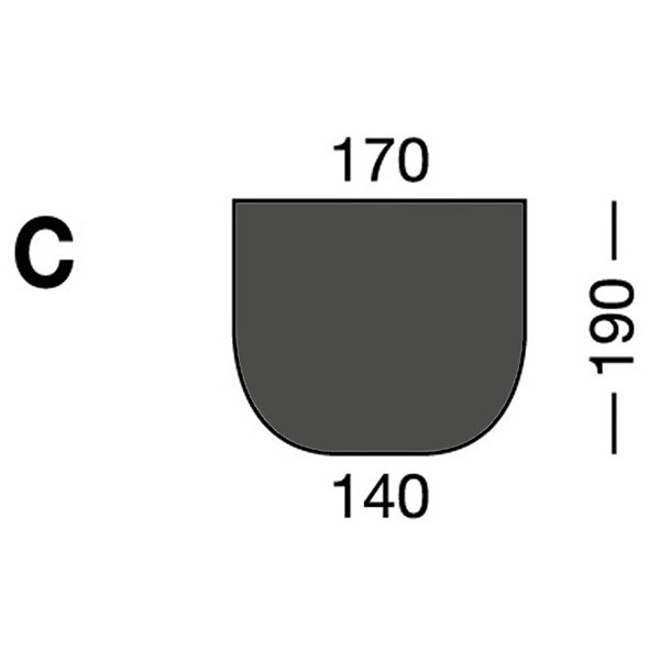 MB Lenzuolo Elastico C - Antracite