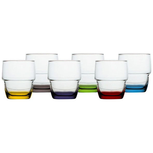 MB Party Set Bicchieri Piccoli Acqua Impilabili Ecozen 6 pz.