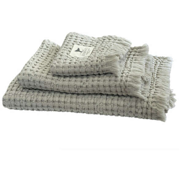 MB set 3 Asciugamani Nido D’ape Sea & Salt - beige