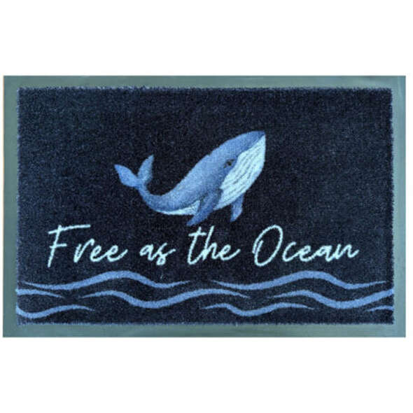 MB Tappeto Antiscivolo Welcome 75 x 50 cm - Free as the Ocean