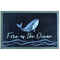 MB Tappeto Antiscivolo Welcome 75 x 50 cm - Free as the Ocean