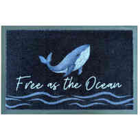 MB Tappeto Antiscivolo Welcome 75 x 50 cm - Free as the Ocean