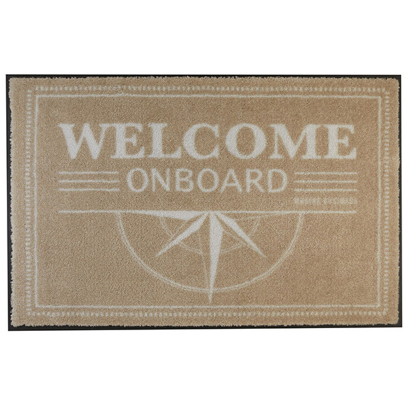 MB Tappeto Antiscivolo Welcome 75 x 50 cm - Marrone