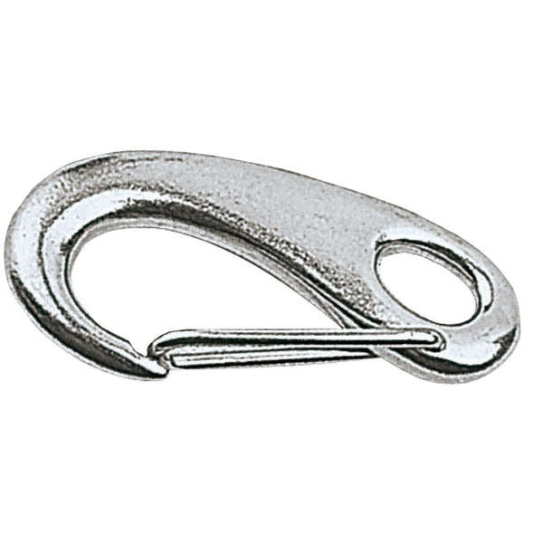 Moschettone inox a molla 50 mm