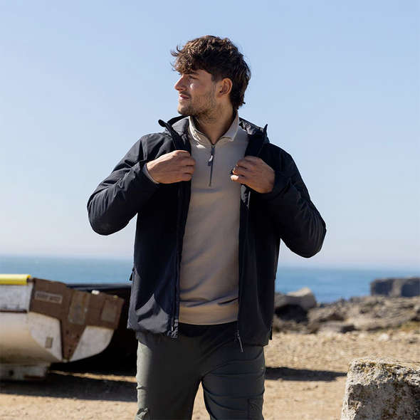 Musto Giacca impermeabile imbottita original - Nero