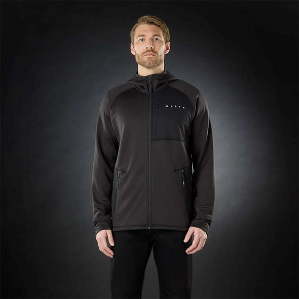 Musto Giacca termica in Pile EVO con cappuccio - Nero