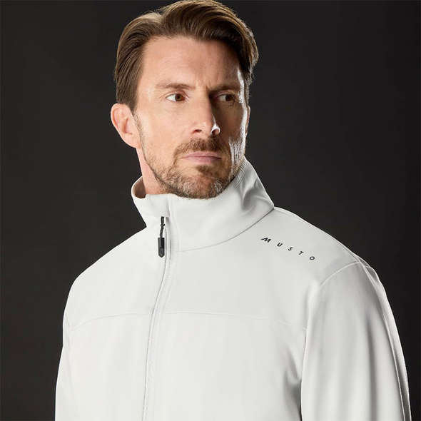 Musto Giacca uomo Softshell Girocollo Evo - Platinum