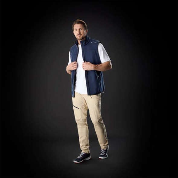 Musto Gilet uomo Softshell Girocollo Evo - Navy