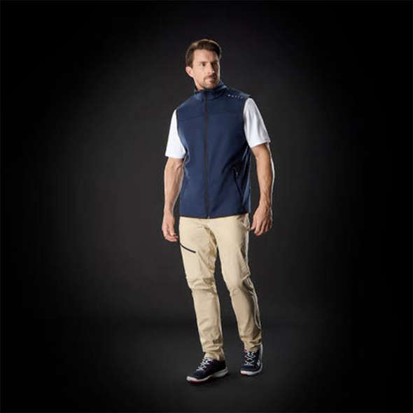 Musto Gilet uomo Softshell Girocollo Evo - Navy