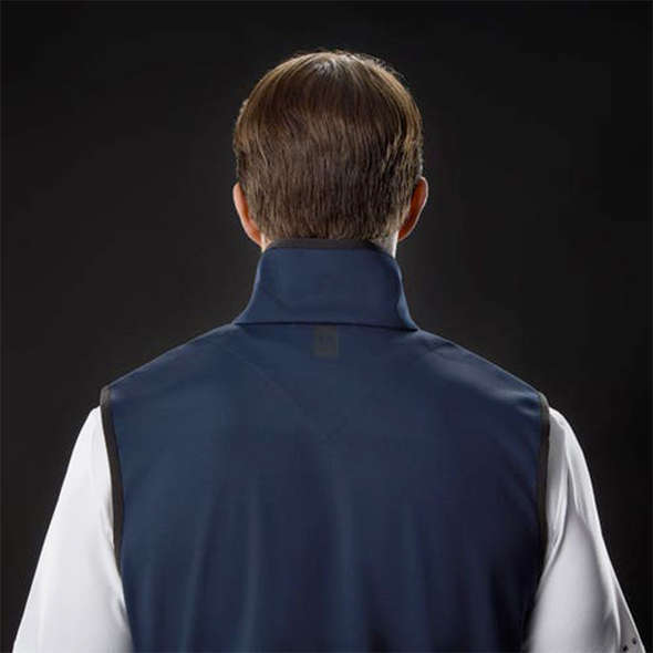 Musto Gilet uomo Softshell Girocollo Evo - Navy