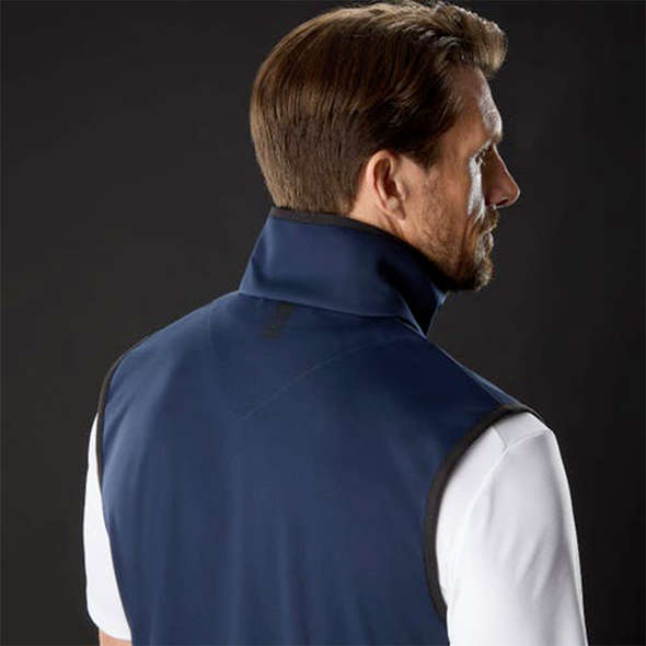 Musto Gilet uomo Softshell Girocollo Evo - Navy