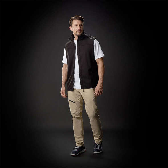 Musto Gilet uomo Softshell Girocollo Evo - Nero