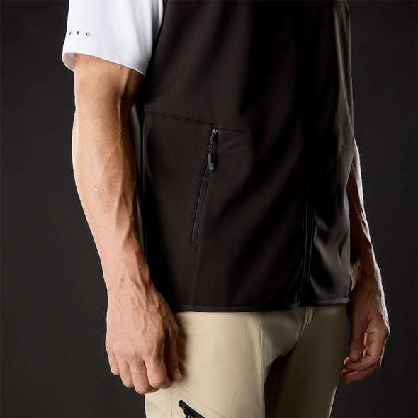 Musto Gilet uomo Softshell Girocollo Evo - Nero