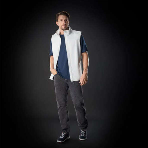Musto Gilet uomo Softshell Girocollo Evo - Platinum