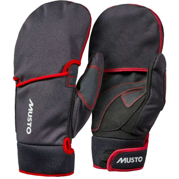 Musto Guanti Invernali Performance 2.0 con muffola - Nero