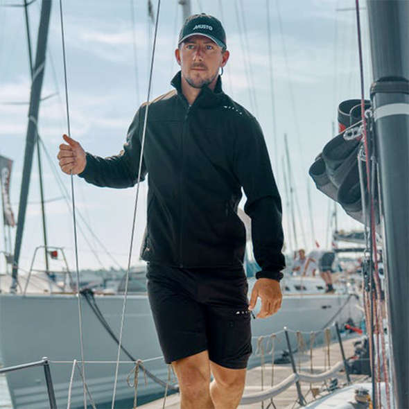 Musto Pantaloncini Elasticizzati Evo Deck - Navy